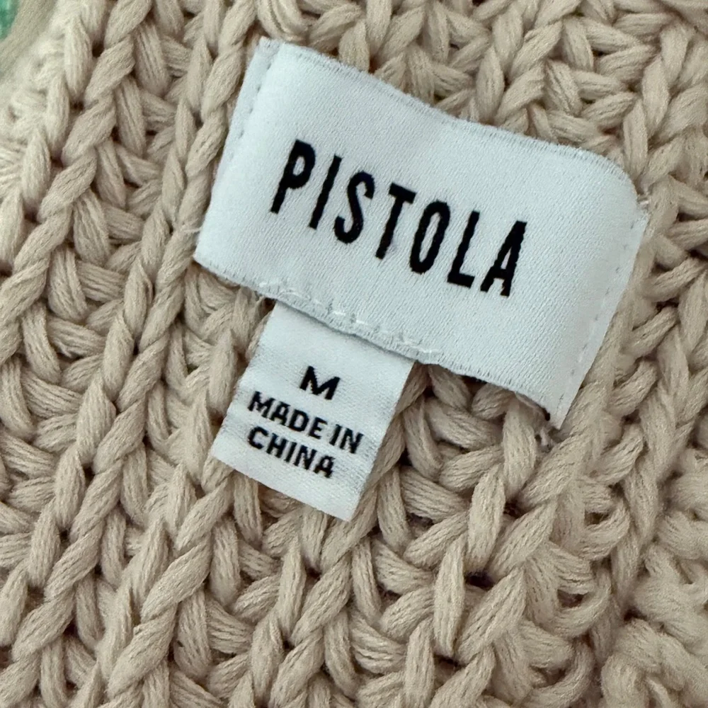 Anthropologie Women's Pistola Cream Cable Knit Sweater Vest